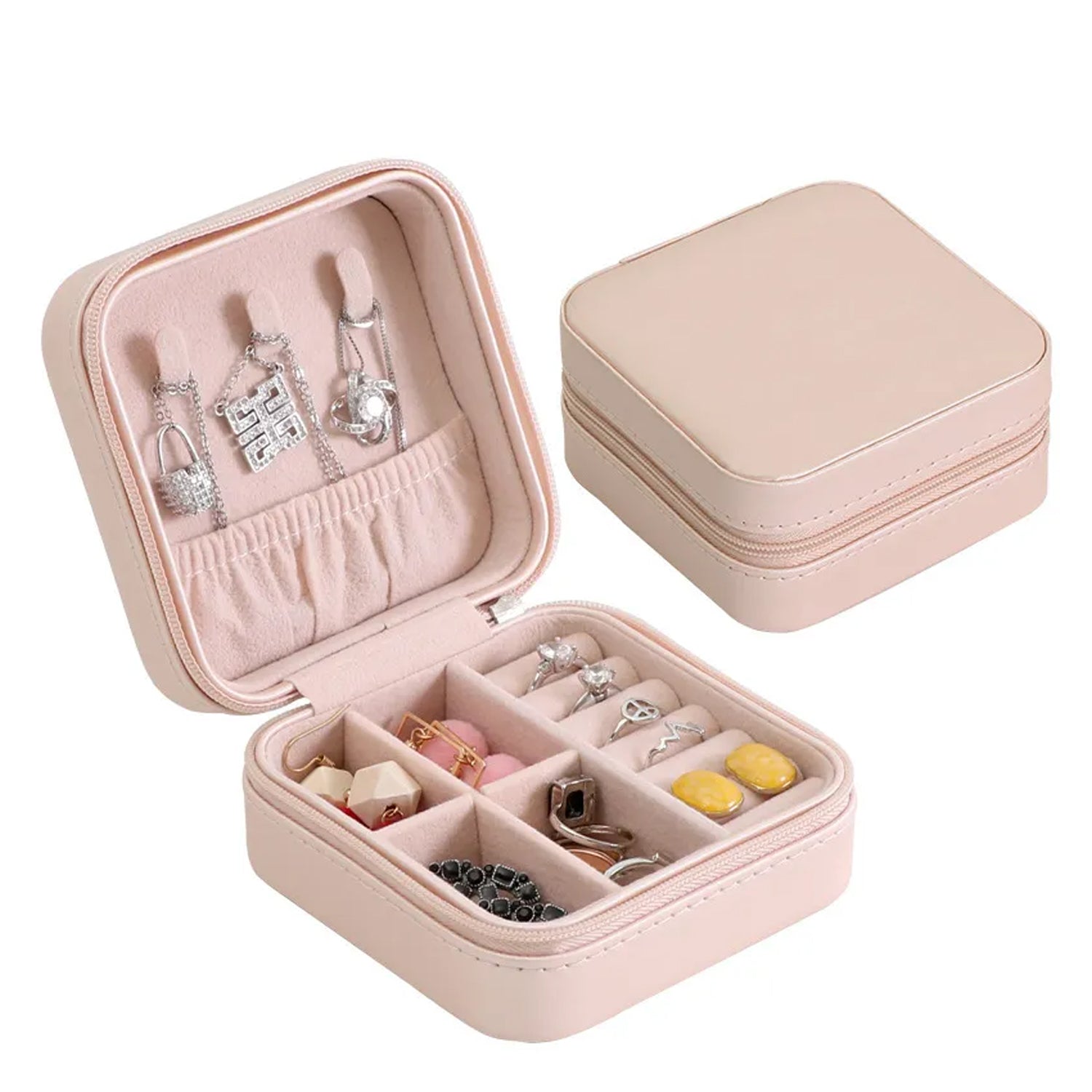 8782 Jewellery Box for Women, Mini Portable Jewelry Box Organiser,PU Leather Jewlerrying Display Holder, Small Travel Jewellery Box for Girls, Women, Mother, Daughte, Travel Ring, Pendant, Earring, Necklace Storage Case 8782 Jewellery Box for Women, Mini Portable Jewelry Box Organiser,PU Leather Jewlerrying Display Holder, Small Travel Jewellery Box for Girls, Women, Mother, Daughte, Travel Ring, Pendant, Earring, Necklace Storage Case